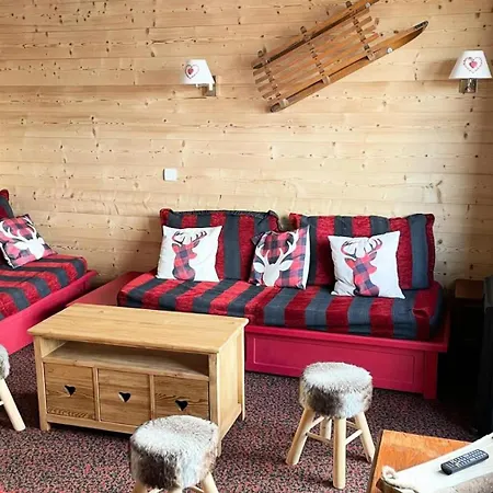 Le Mont Soleil A - 3 Pieces 6 Pers Balcon Sud, Sur Pistes - Plagne Soleil Mae-9404 *