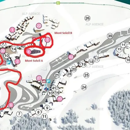 Apartment Le Mont Soleil A - 3 Pieces 6 Pers - Le Mont-soleil - 102msa- Plagne Soleil Mae-9404 La Plagne